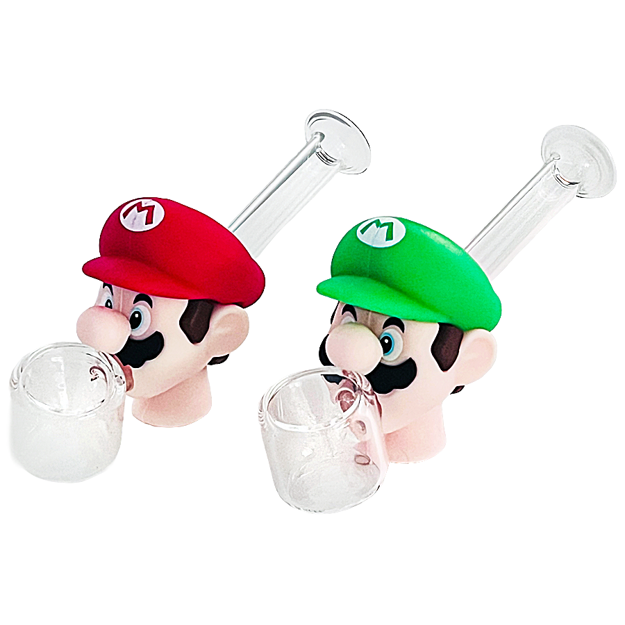 MRO Head Silicone Handpipe (H363) | 3 inches | Assorted Colors product image